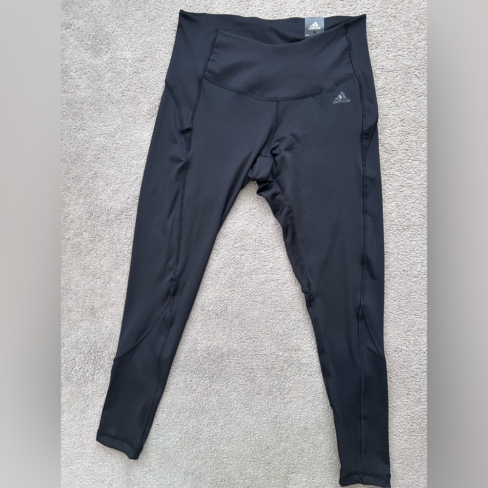 Adidas Tight Fit Black Full-Length Leggings